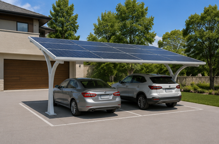 Cantilever Solar Car Parking thumbnail 4