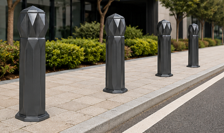 Cast Aluminium Decorative Bollard thumbnail 6