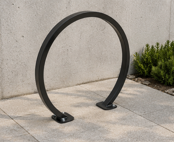 Circular Hoop Bicycle Rack thumbnail 4