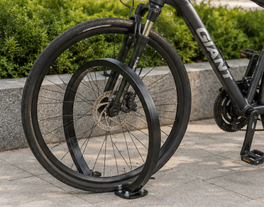 Circular Hoop Bicycle Rack thumbnail 5