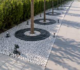 Coiled Circular Tree Grating thumbnail 3