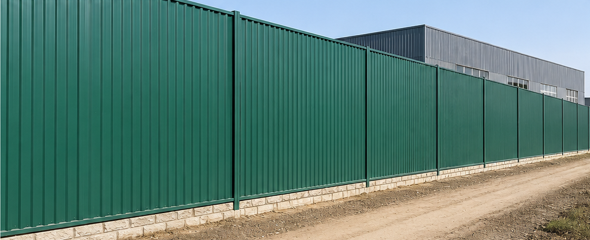 Corrugated Sheet Fencing thumbnail 5