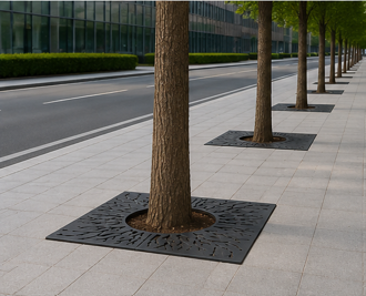 Decorative Tree Grating Panel thumbnail 5