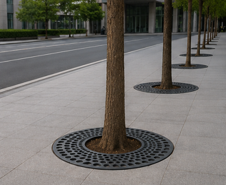 Perforated Tree Grating thumbnail 5