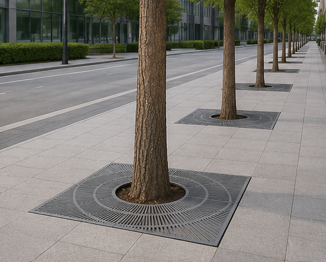 Square Radial Tree Grating thumbnail 5