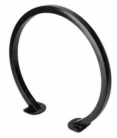 Circular Hoop Bicycle Rack