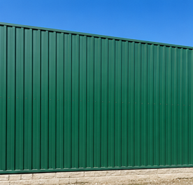 Corrugated Sheet Fencing