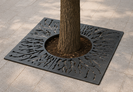 Decorative Tree Grating Panel