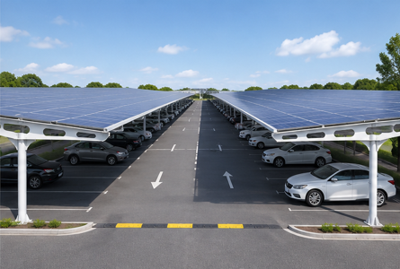 Solar Parking Shade