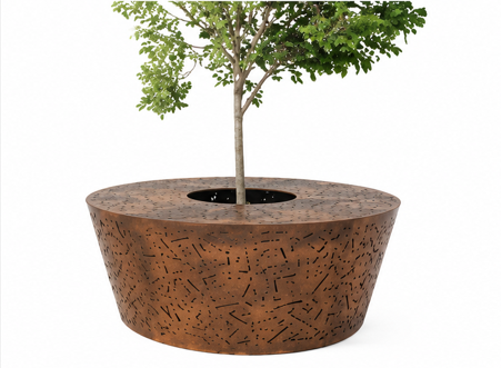 Tree Grating Planter